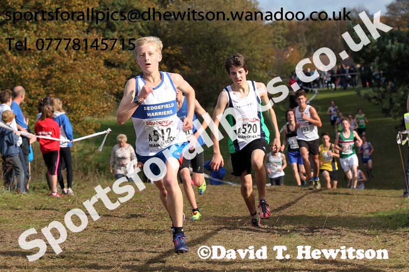 Mens under-17s National Cross Country Relays. Photo: David T. Hewitson/Sports for All Pics